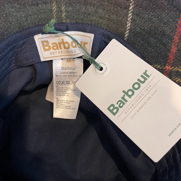 Barbour Heidi Tartan Sports Hat - Picture 4 of 4